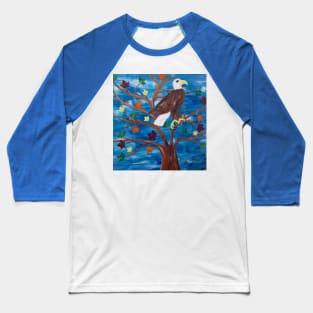 Bald Eagle Baseball T-Shirt